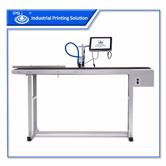 Code en ligne automatique industriel Tij Date d'expiration Lot Numéro de lot Machine d'impression à jet d'encre continu Imprimante à jet d'encre
