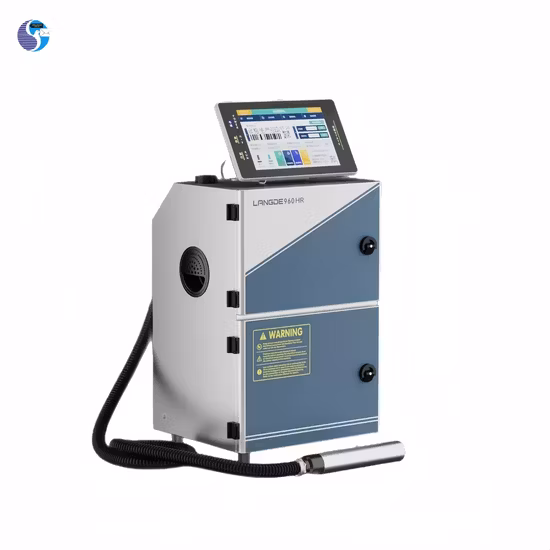 Machine d'impression à jet d'encre industrielle Imprimante Cij pour divers produits (QBCODE-G2S)